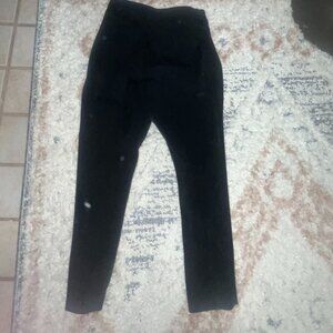 Old Navy Mid Rise Pixie Skinny Ankle Pant in Black Size 6